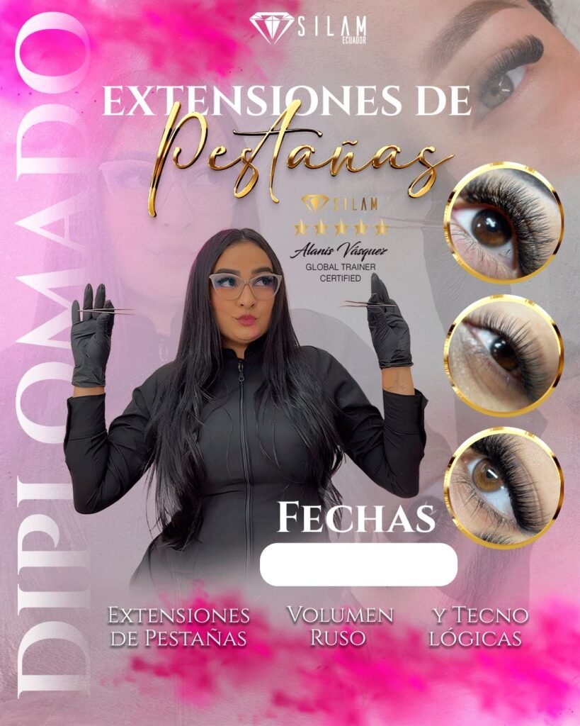 CURSO DE EXTENSIONES DE PESTAÑAS GUAYAQUIL